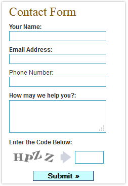 bad contact us form