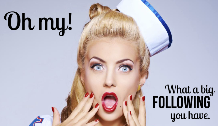 big following