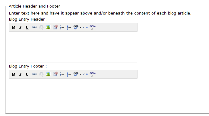 Blog Footer within HubSpot
