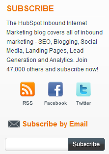 blog subscribe