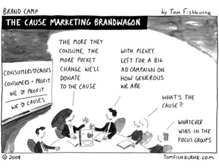 cause marketing bandwagon