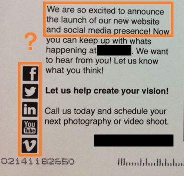 direct mail social media integration