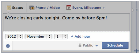 facebook post example