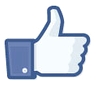 facebook like thumb