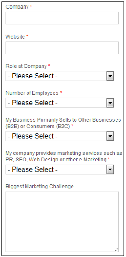 form field examples