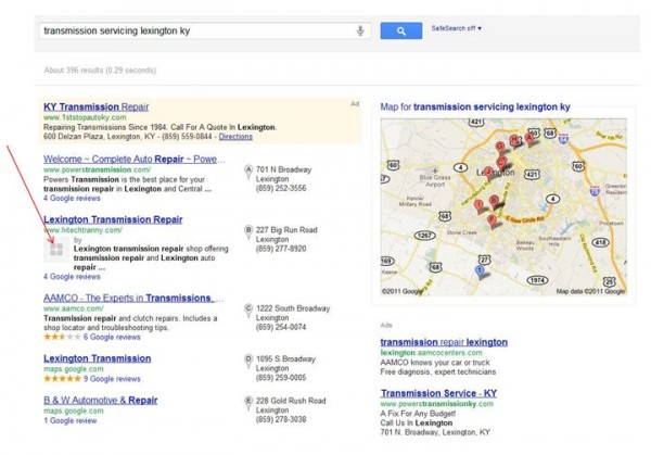google plus integration with google places