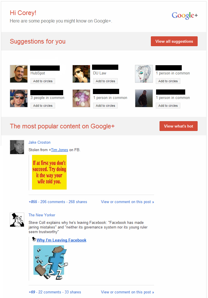google email digest