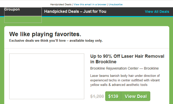 groupon email images