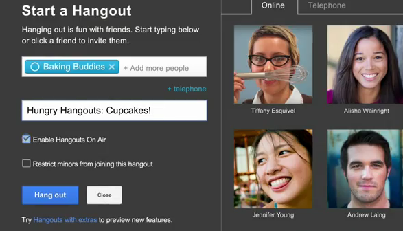 hangouts on air invite