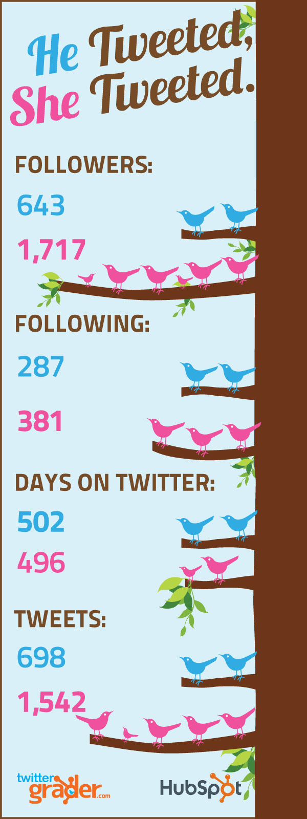 HubSpot Twitter Infographic