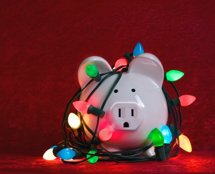 holiday piggy bank