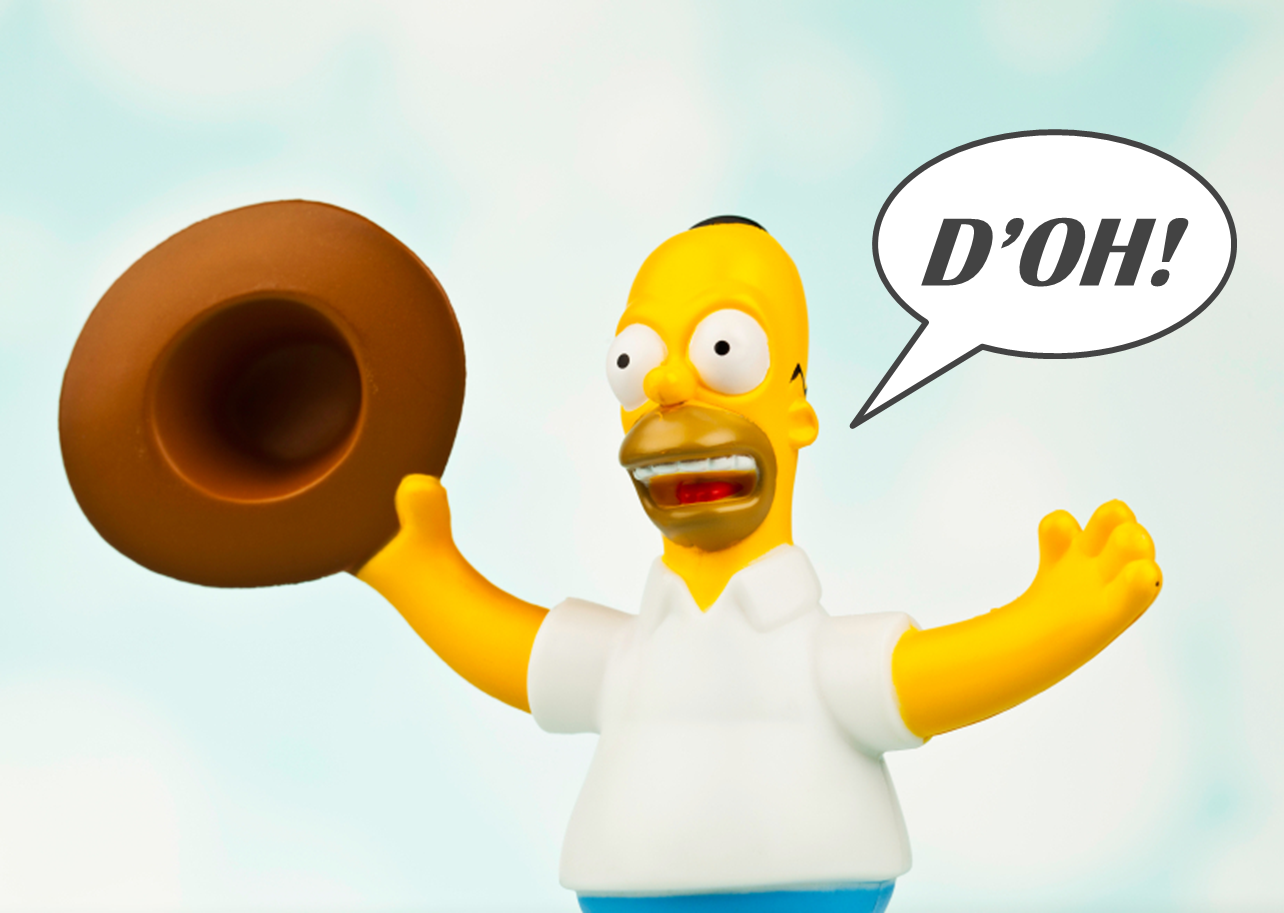 homer simpson doh