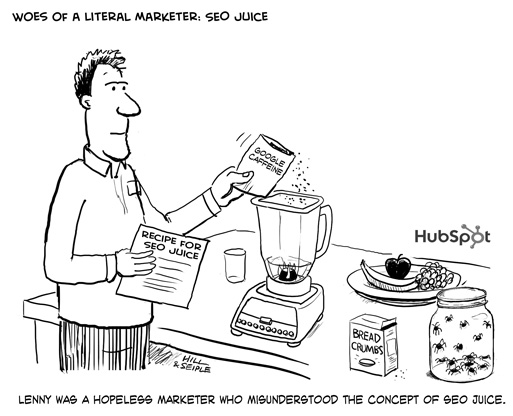 ̽ѡ SEO Juice Cartoon