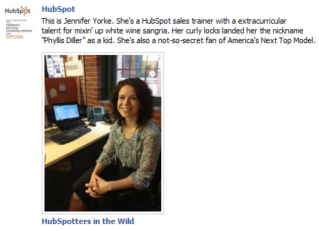 hubspotter in wild