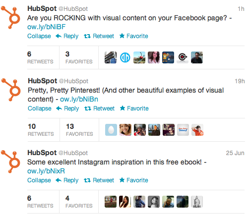 HubSpot Tweets