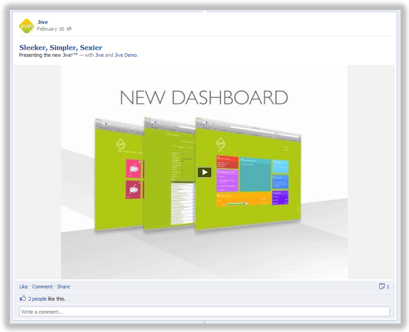 jive facebook