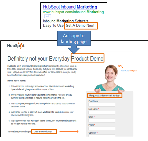 landingpage hsdemo