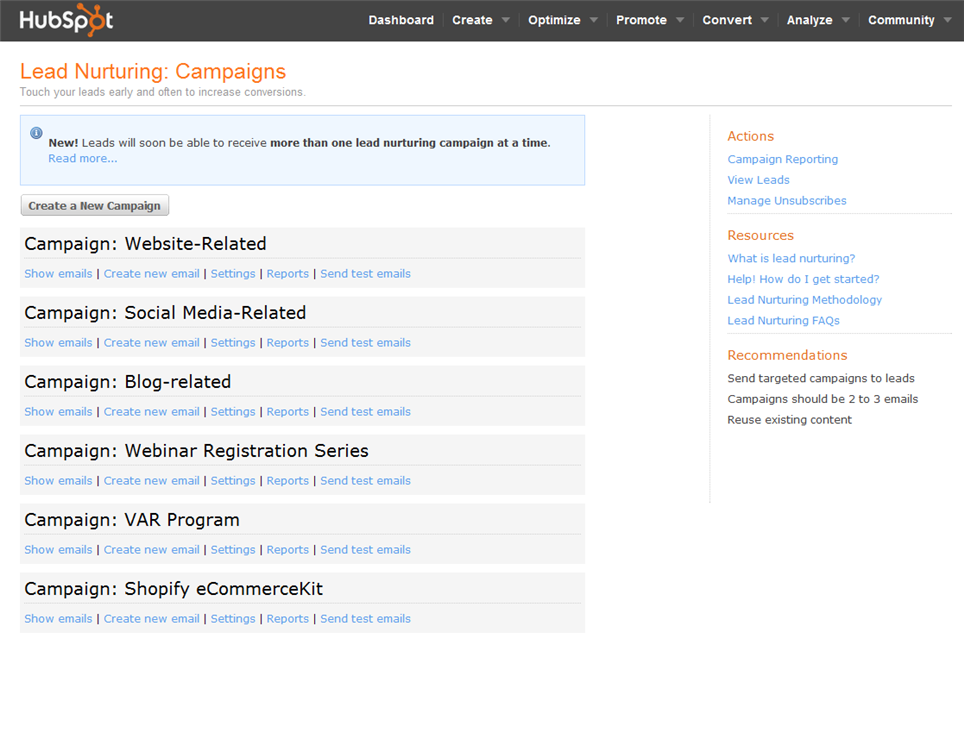 lead nurturing