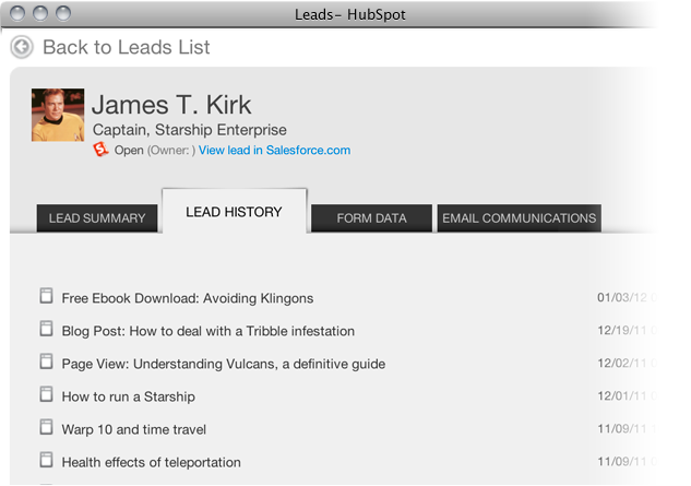 leads kirk