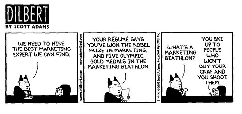 marketing cartoon