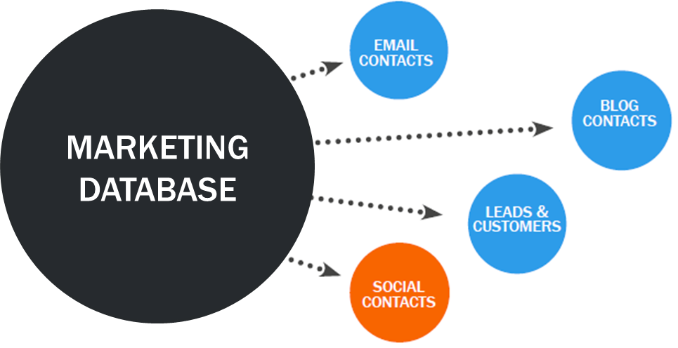 marketing database social media