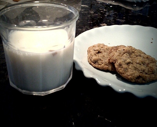 milk and cookies