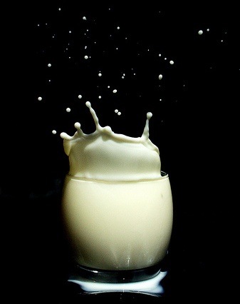 milk splash
