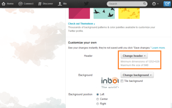 new twitter page design resized 600