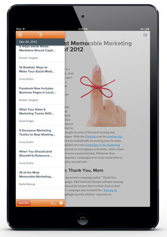 newsstand app menu 2