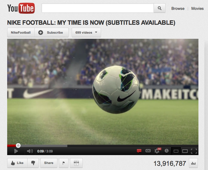 Nikes video ad