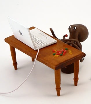 octopus clicking