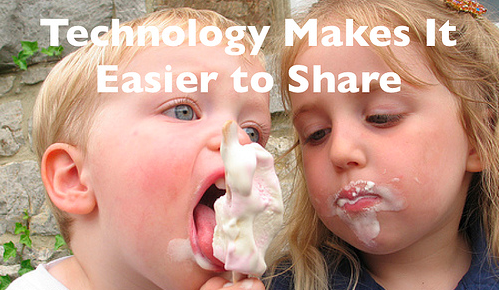 online content sharing