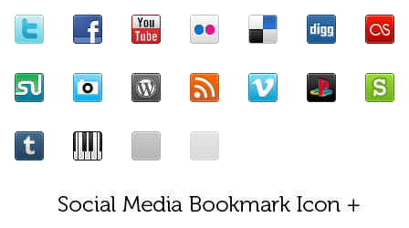 plus icon set