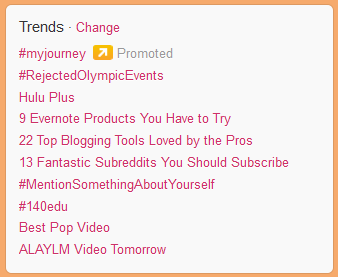 promoted trends
