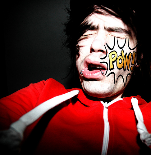 punch in the face