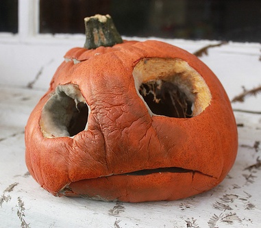 rotten pumpkin