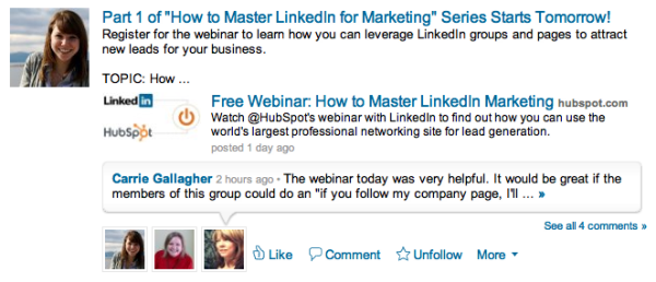 Inbound Marketers LinkedIn Group