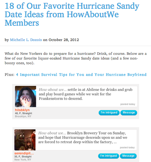 HowAboutWe Blog Post