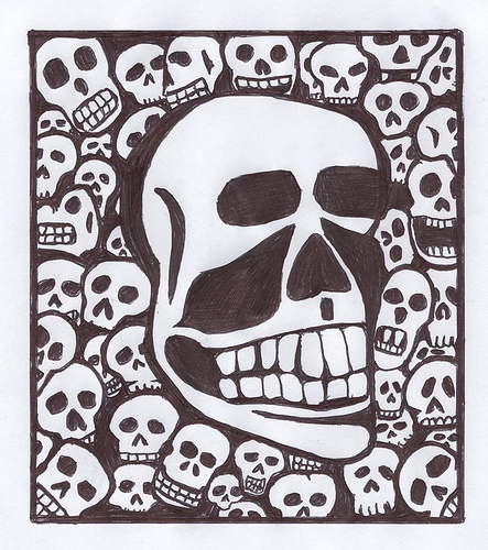 skull and cross bones