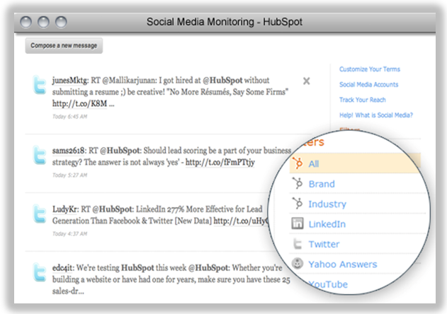 social media monitoring