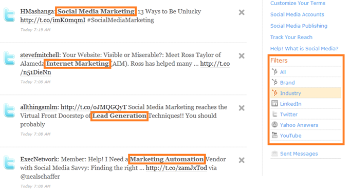 social monitoring