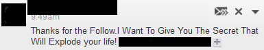 spammy dms