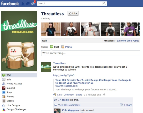 Threadless Facebook Page resized 600
