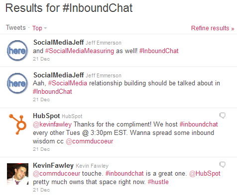 twitter chat