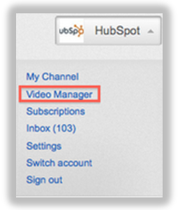 video manager