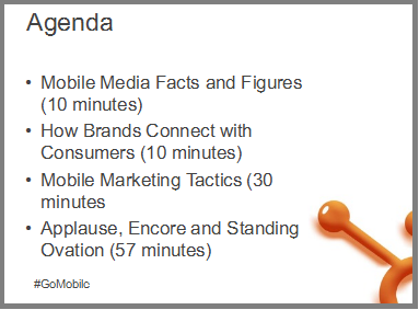 webinar agenda