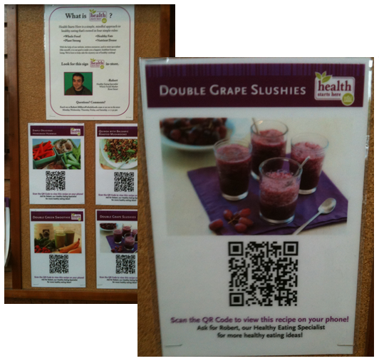 whole foods recipe qr code