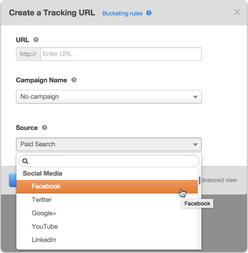 tracking URL