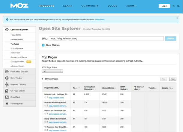Moz-onsiteexplorer