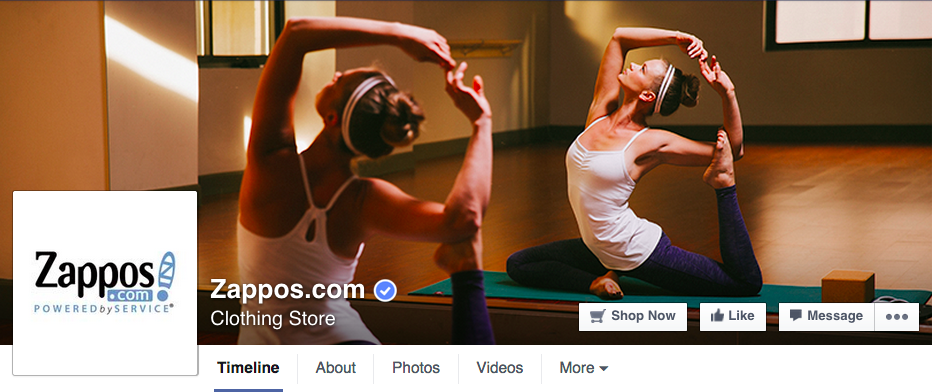 zappos-facebook-page